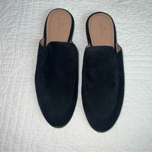 CASLON Callie Black Suede Mule EUC Sz 8 - Picture 3 of 10